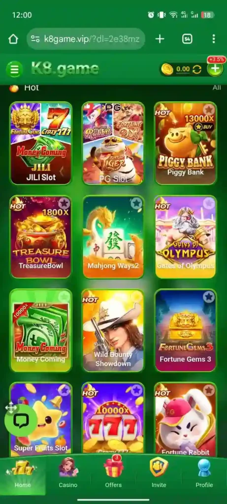 Luckpub Game casino-style promotional banner with gold coins, slot machine, and lottery theme
