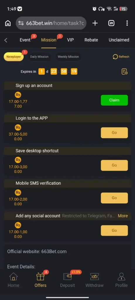 633Bet Game new version