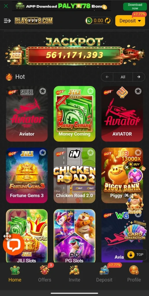 PLAY7778 Game latest version