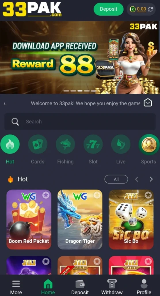 33PAK Game