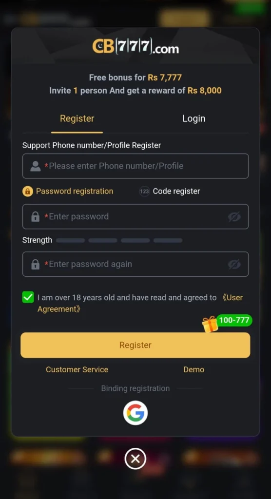 CB777 Game Apk